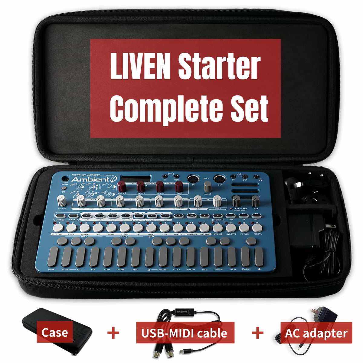 LIVEN Ambient Ø Starter Complete Set – SONICWARE