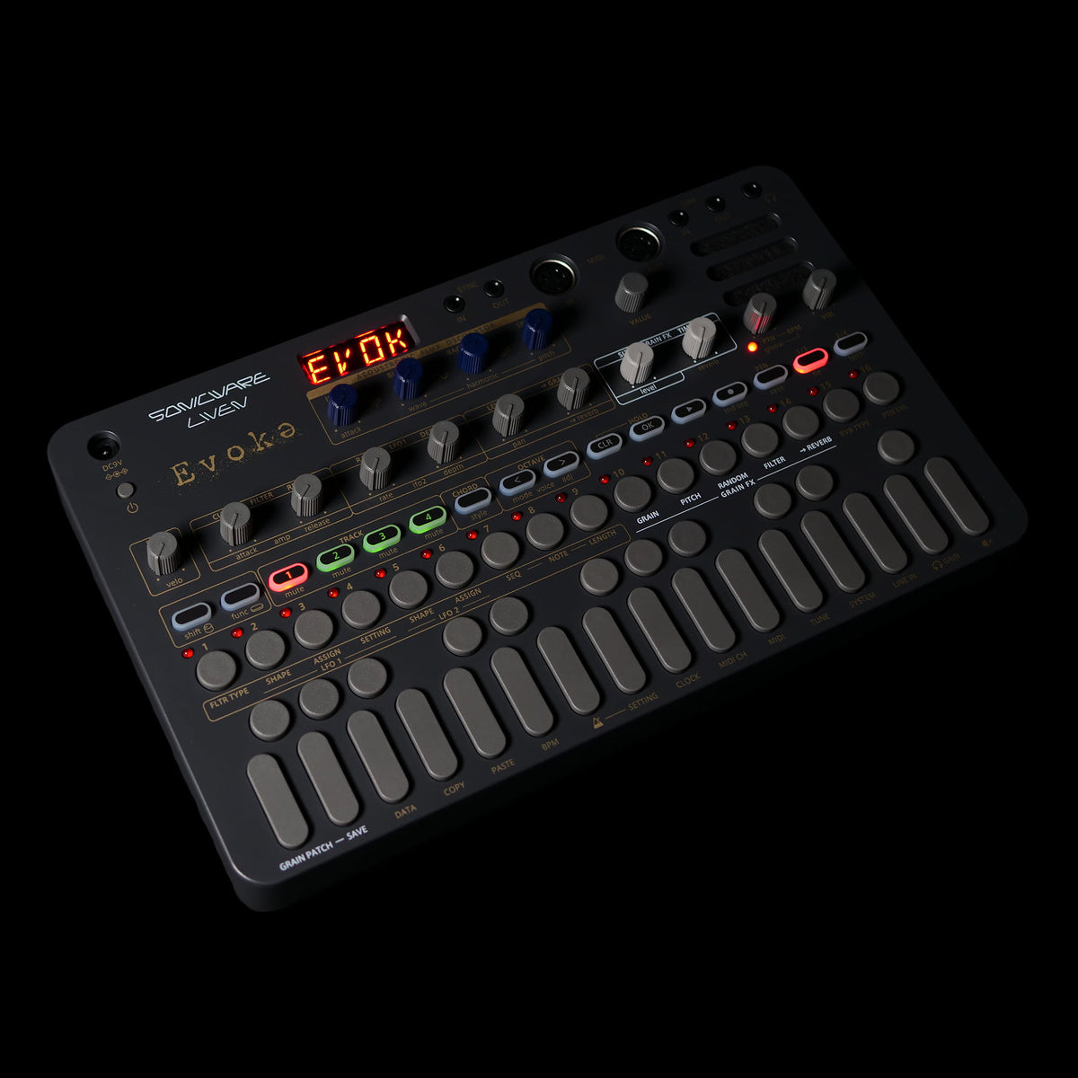 SONICWARE Evoke シンセサイザー 電源アダプタ付き LIVEN Evoke – SONICWARE