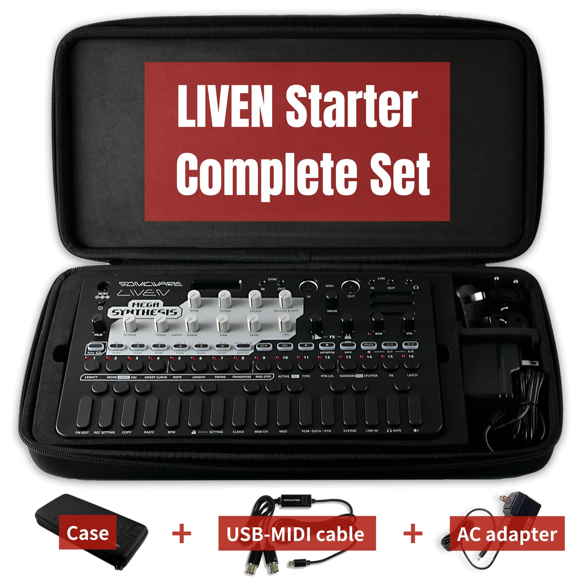 LIVEN MEGA SYNTHESIS Starter Complete Set – SONICWARE