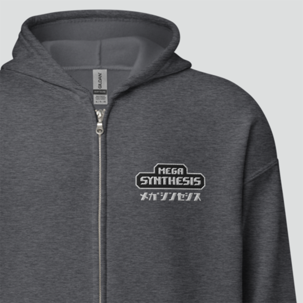 MEGA SYNTHESIS Zip Hoodie