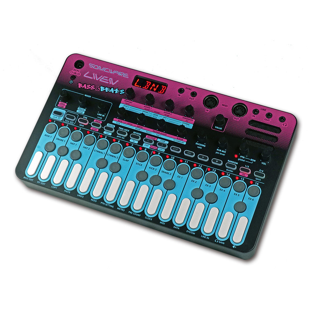 LIVEN BASS BEATS アナログシンセサイザー LIVEN BASS&BEATS – SONICWARE