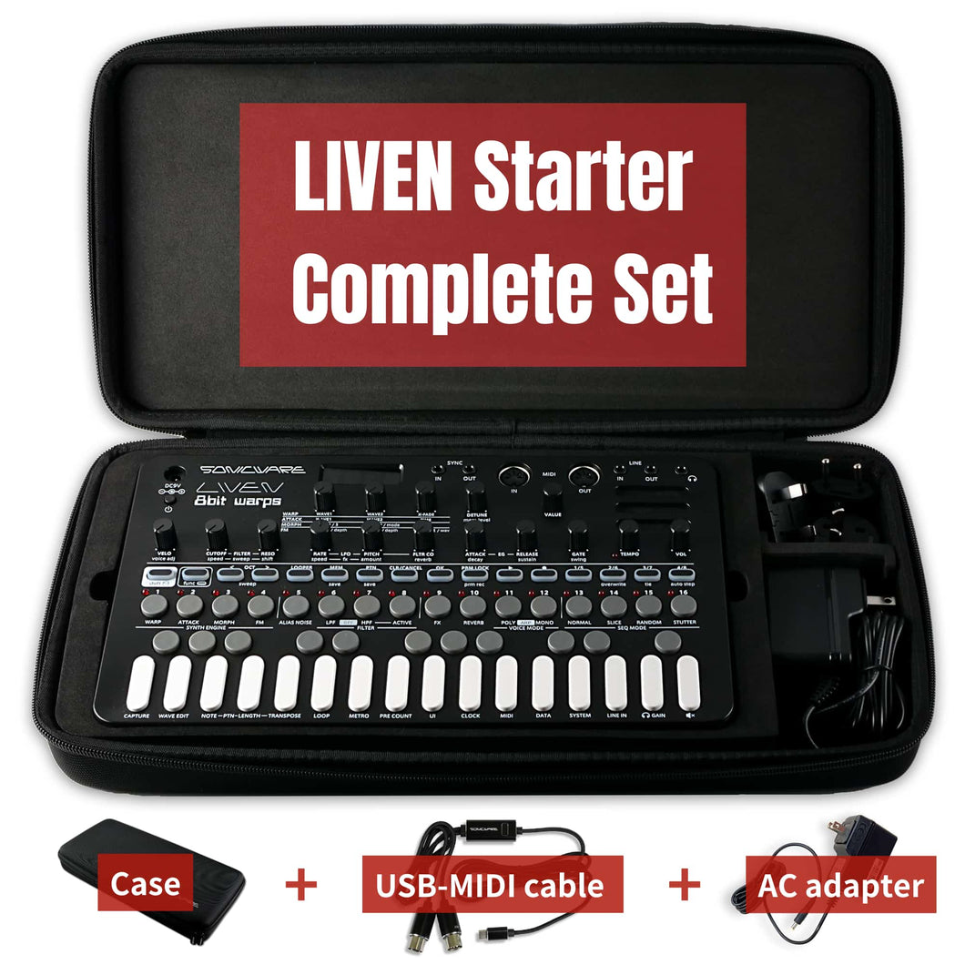 LIVEN 8bit warps Starter Complete Set
