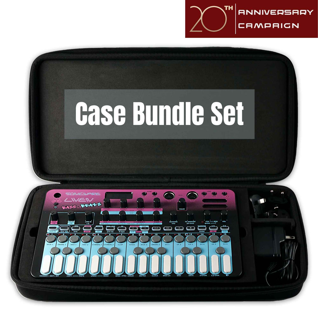 LIVEN BASS&BEATS Case Bundle Set