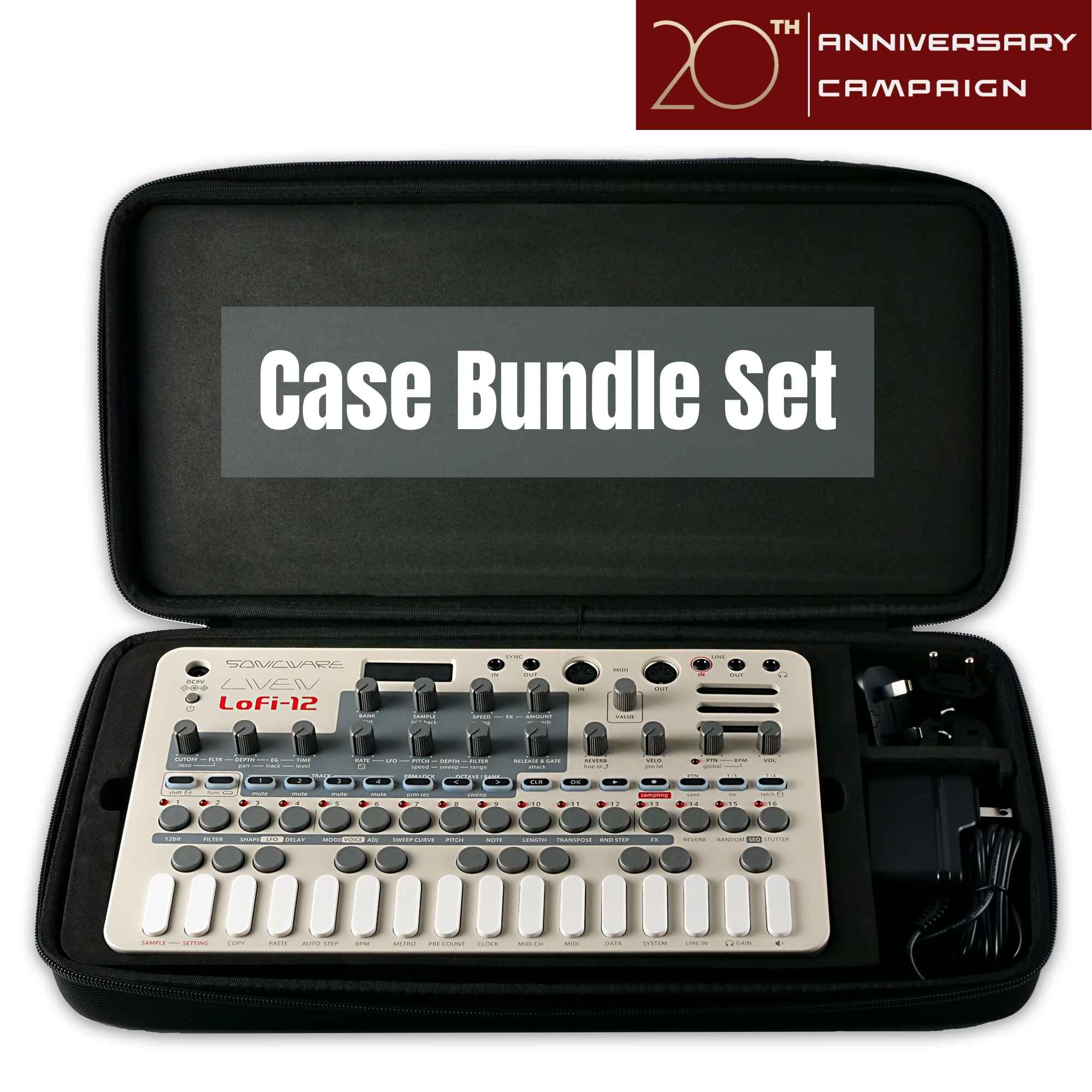 LIVEN Lofi-12 Case Bundle Set – SONICWARE