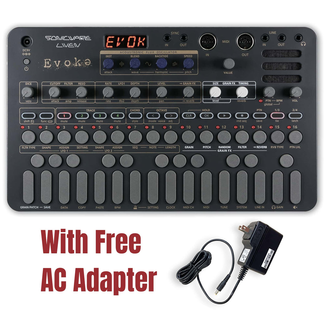 LIVEN Evoke With Free AC Adapter