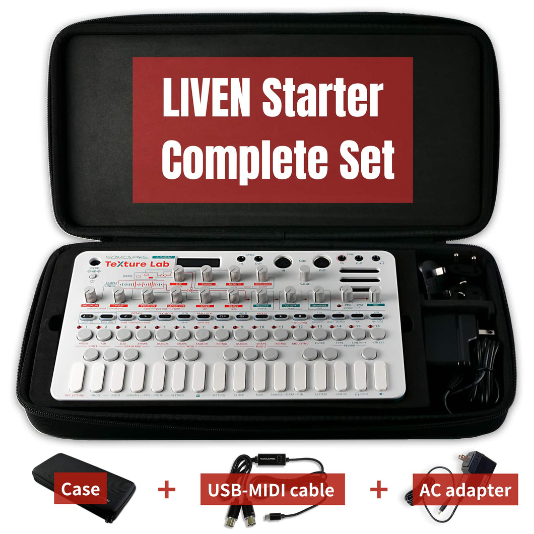 LIVEN Texture Lab Starter Complete Set