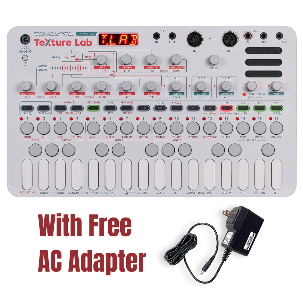 LIVEN Texture Lab With Free AC Adapter