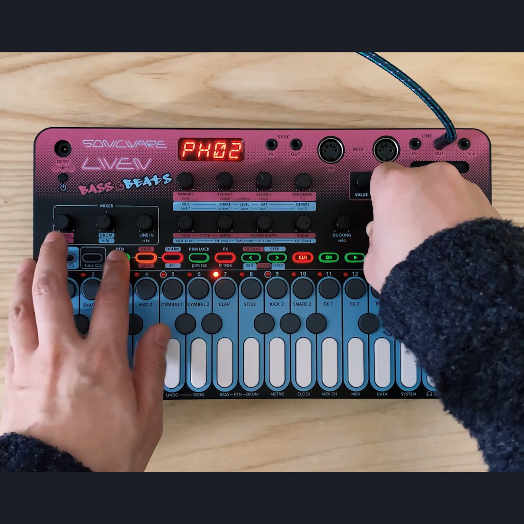 LIVEN BASS&BEATS – SONICWARE LIVEN BASS&BEATS – SONICWARE